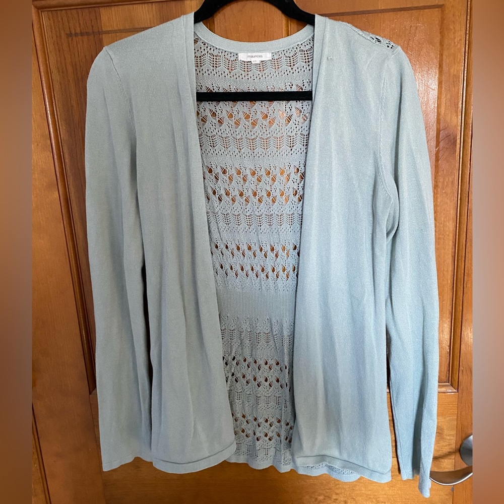 Maurice’s cardigan